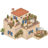 turkish stone villa (Back)