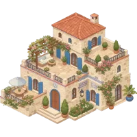 turkish stone villa