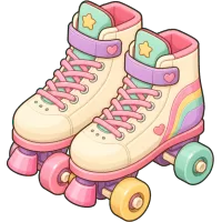 vintage roller skates