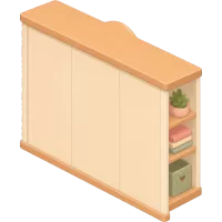 wardrobe closet (Back)