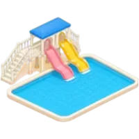 Water Slide Pool