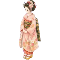 Watercolor Maiko