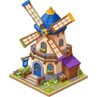 whimsical windmill
