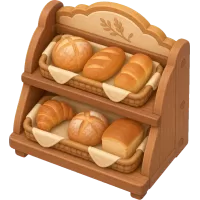 Wooden Bread Rack