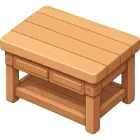 Wooden Prep Table
