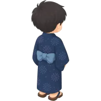 Yukata Boy (Back)