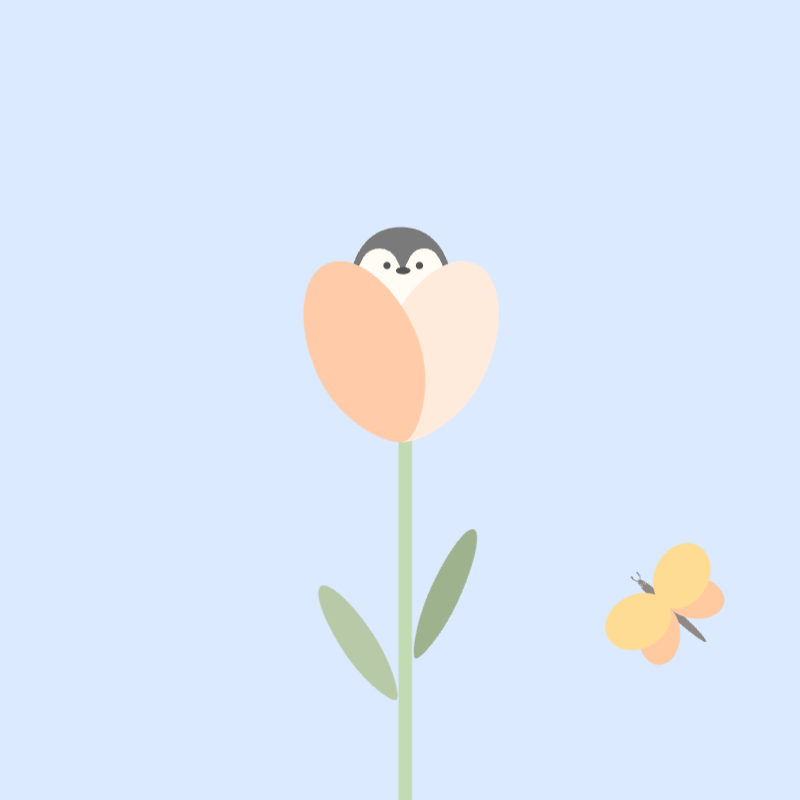 ハートの花と仲間たち