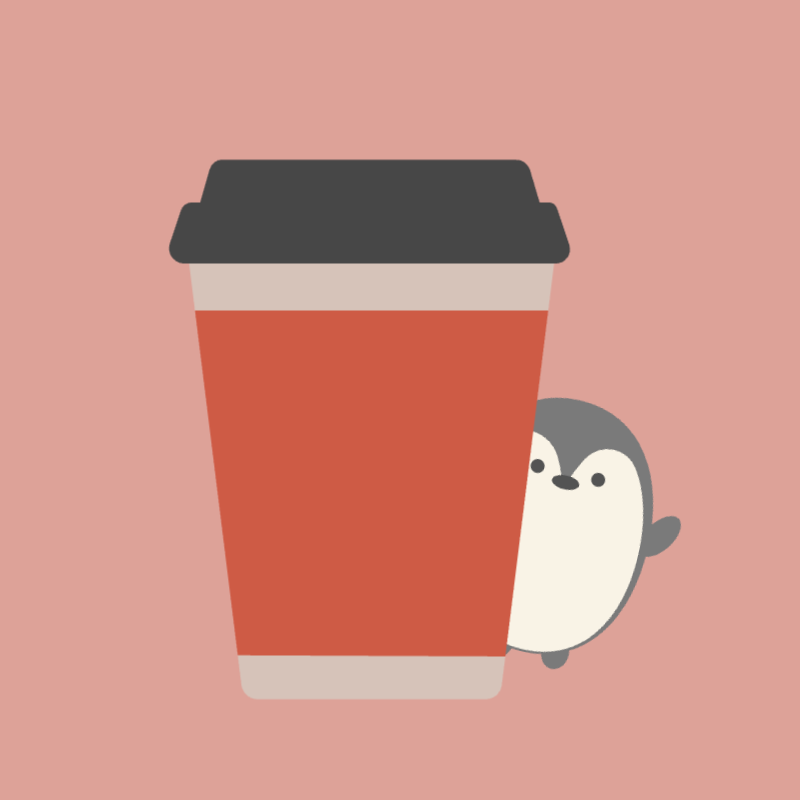 ペンギンとコーヒーの午後