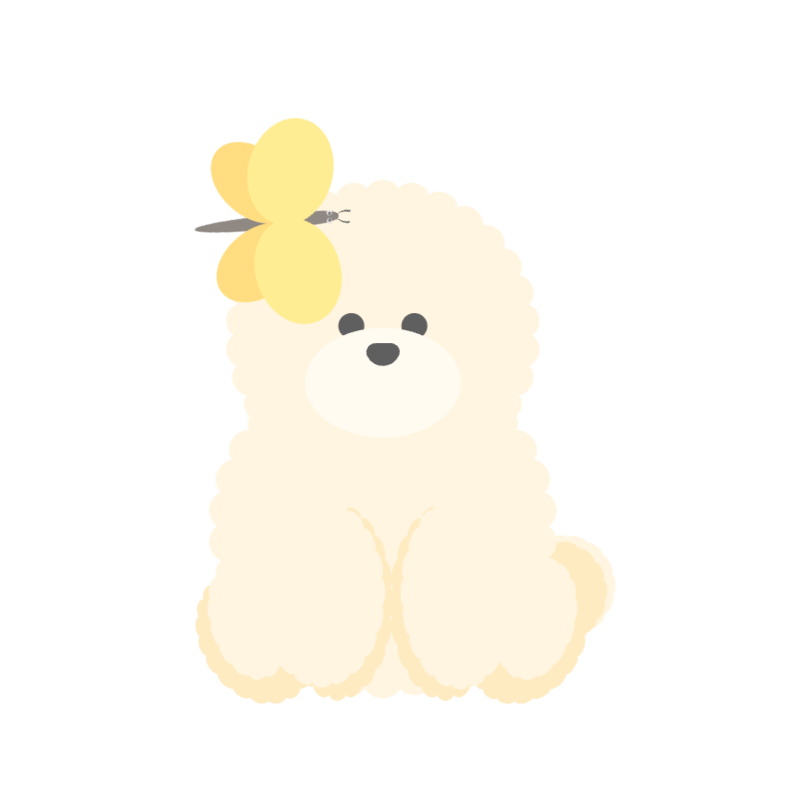 ふわふわの友達