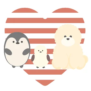 ふわふわ友情の輪