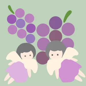 ぶどうの精霊たち